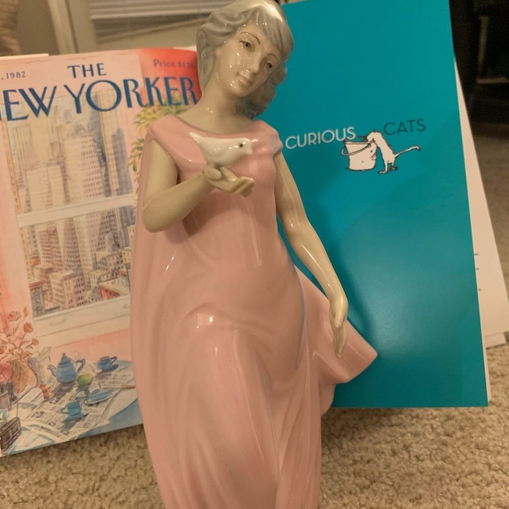 Lladro style porcelain figure by Porceval